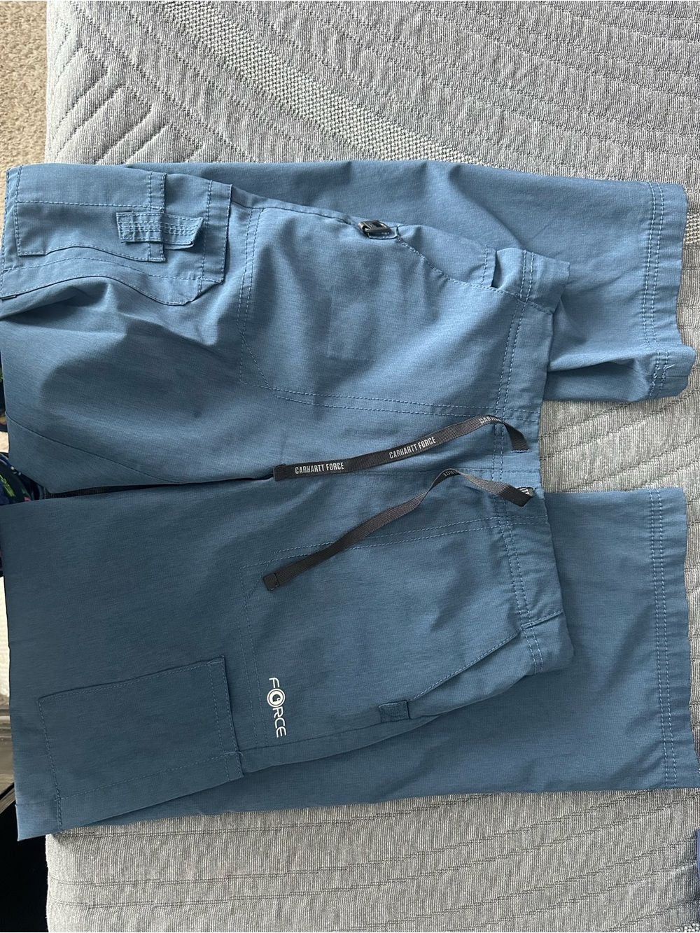 Carhartt Force Cargo Scrub Pants with Drawstring